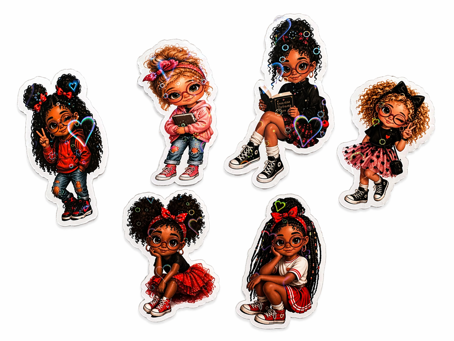 Holographic stickers