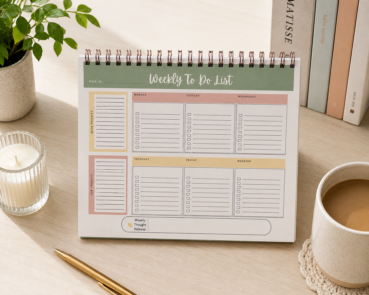 Weekly To Do Planner