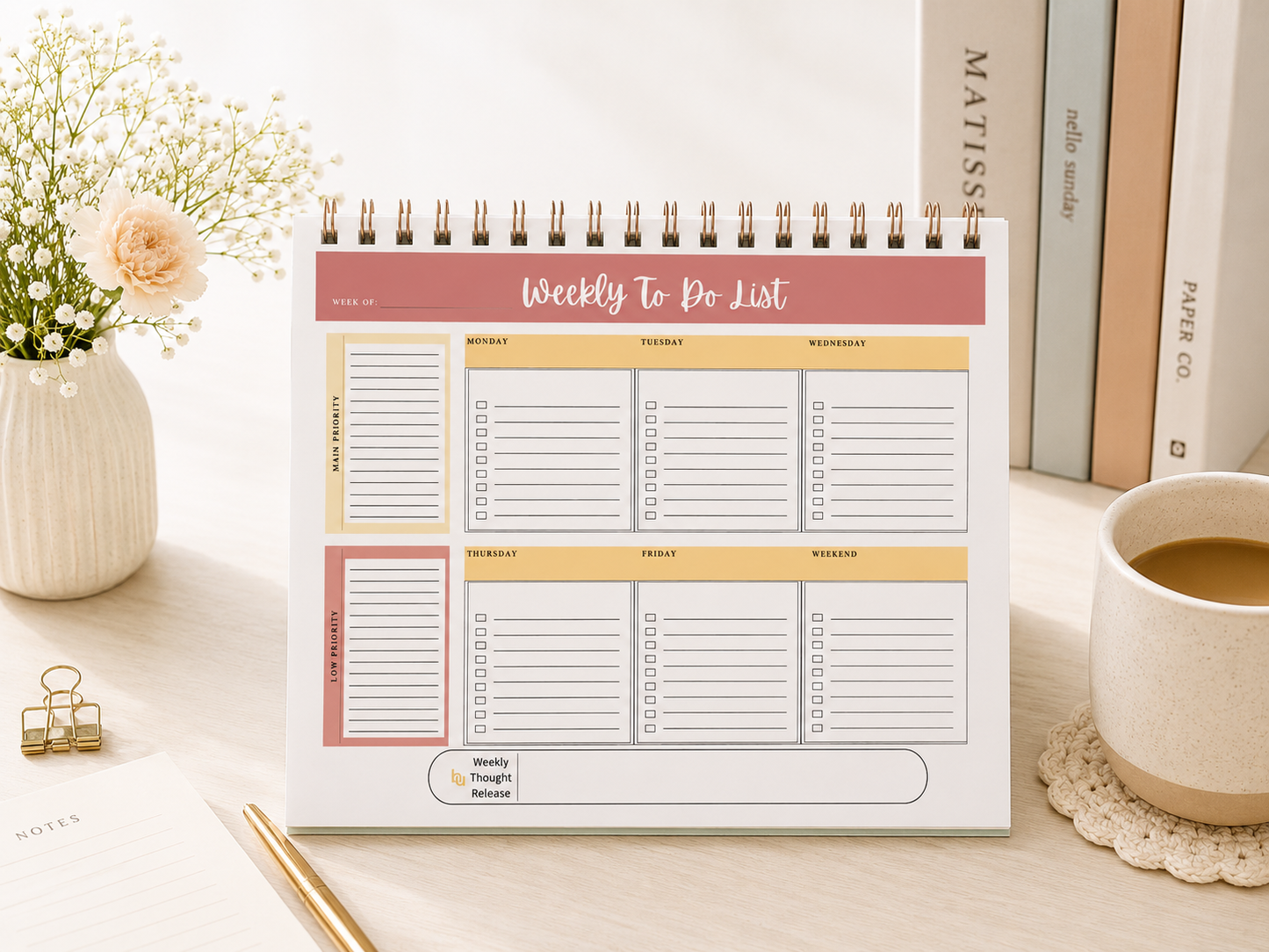 Weekly To Do Planner