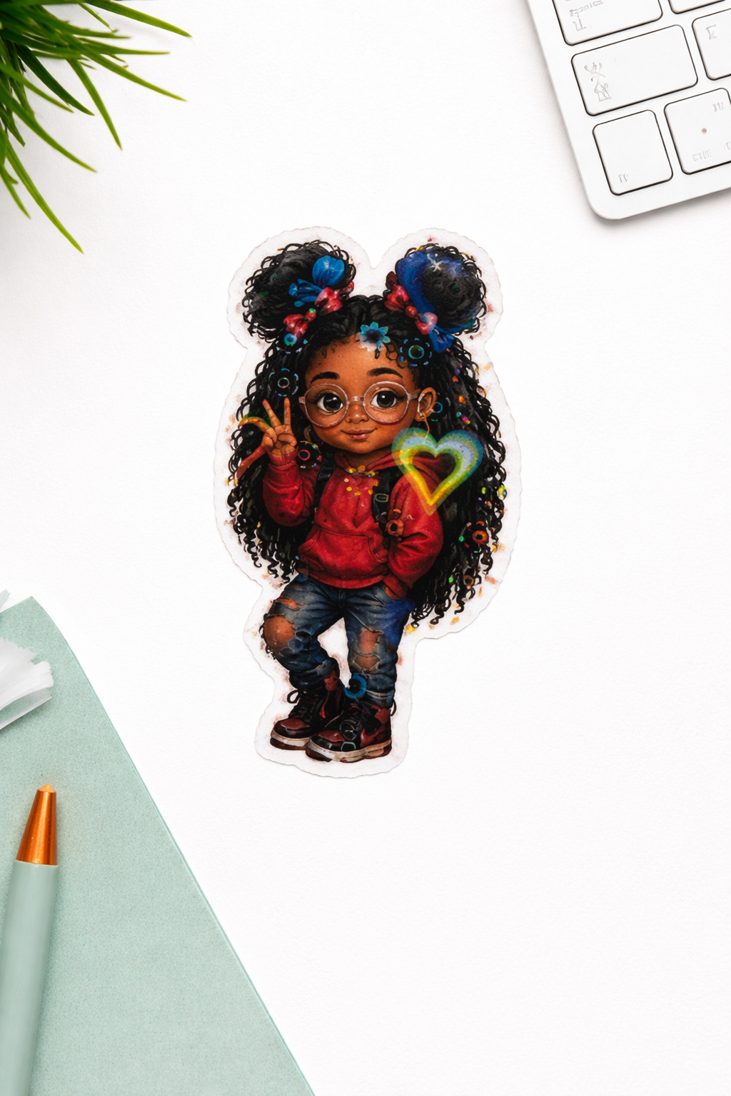 Holographic stickers