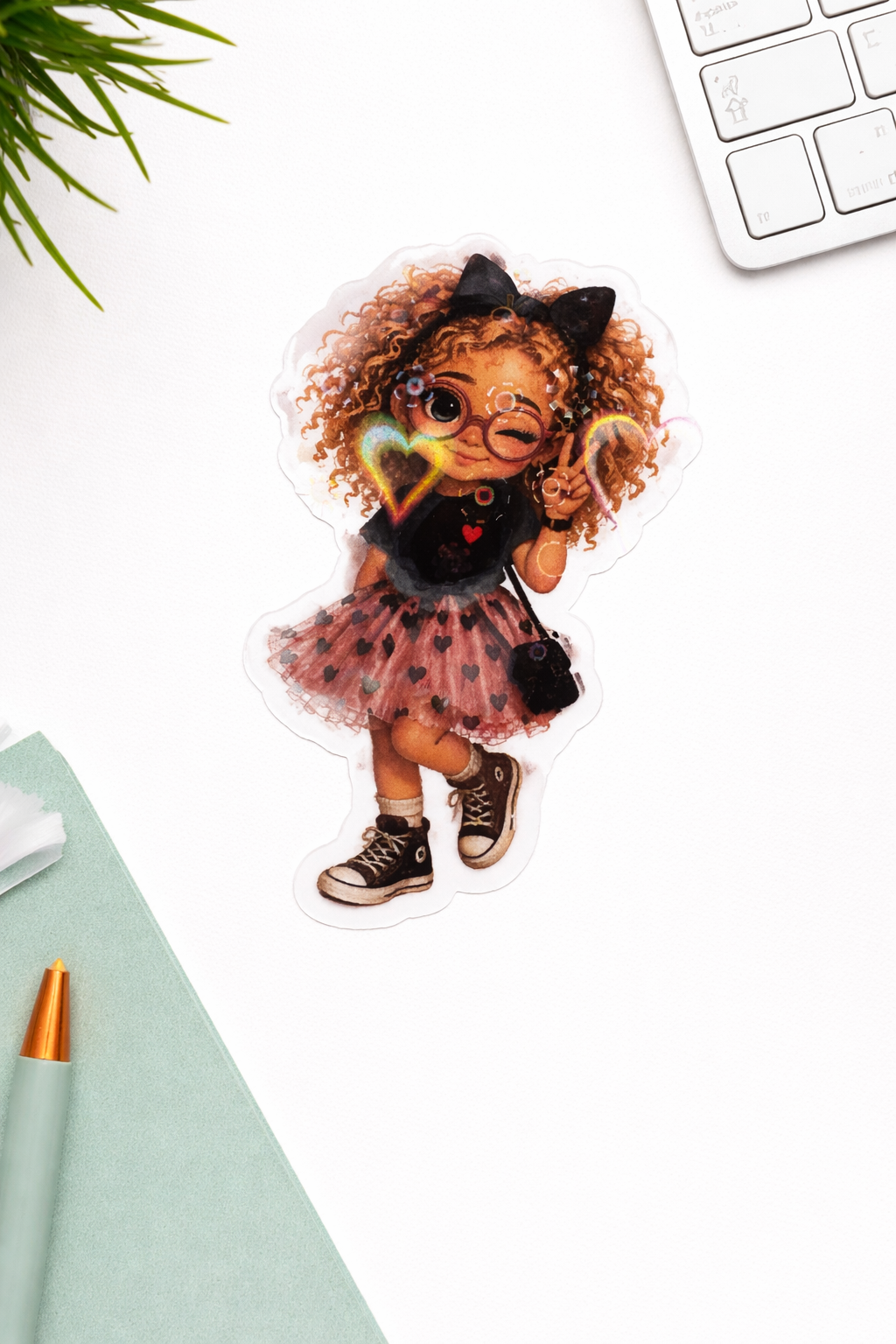 Holographic stickers